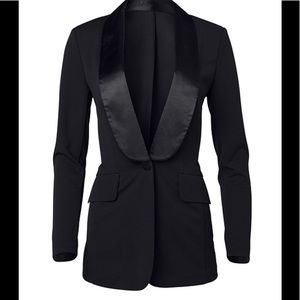 Tuxedo style blazer